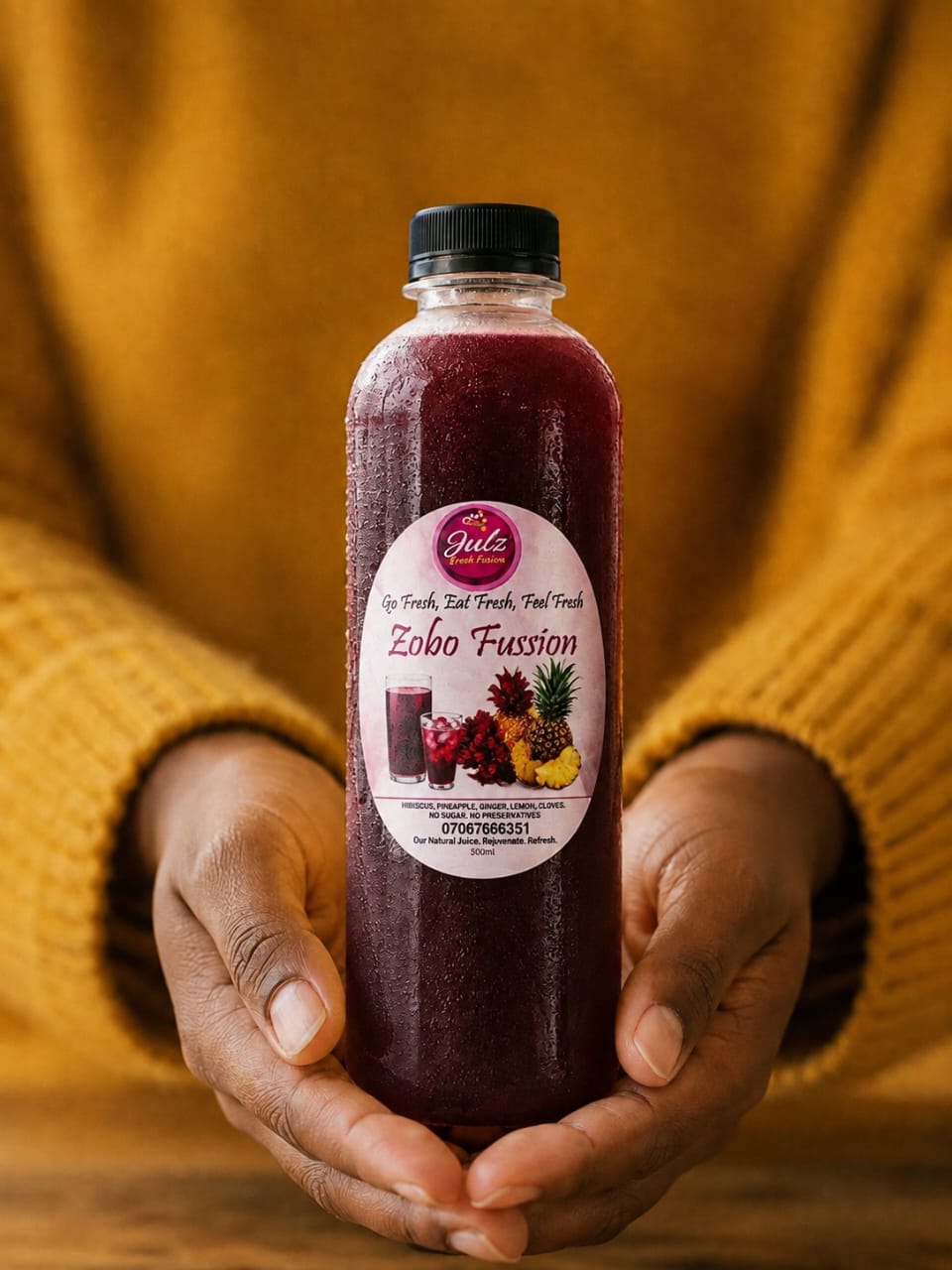 Zobo Fusion (Hibiscus Drink 35cl)